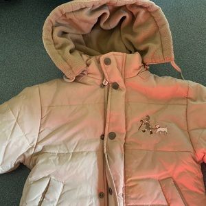 Tartine et Chocolat puffer jacket size 2T vintage